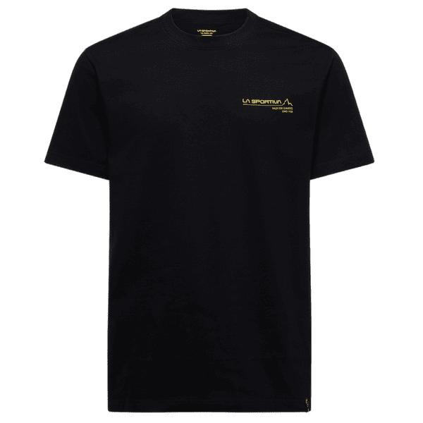 T-shirt a manches courtes La Sportiva SINCE 1928 T-SHIRT Men Black/Yellow