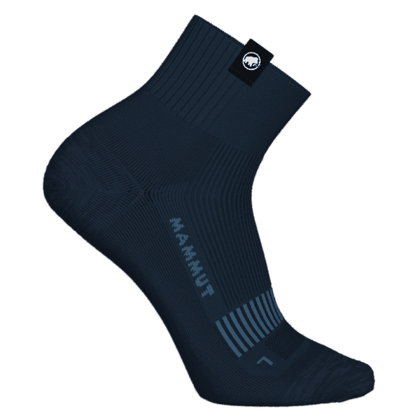 Chaussettes Mammut Hiking Full Cushion Quarter Socks marine-tschiel