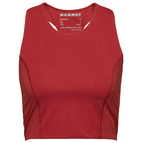Débardeur Mammut Massone Bra Top Women 3818 dark mammut red