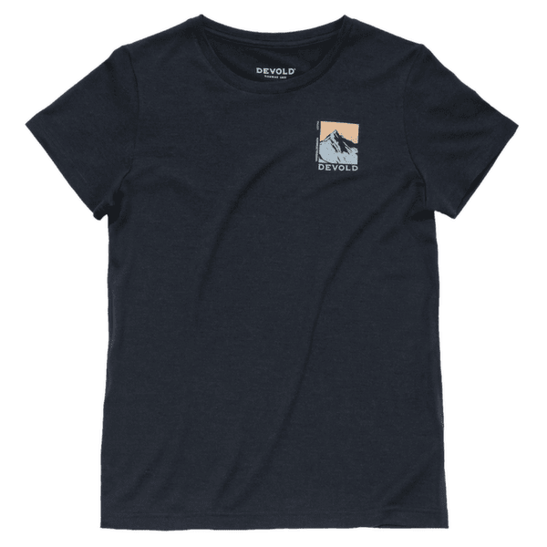 T-shirt a manches courtes Devold Classic Summit Tee Women 284A INK