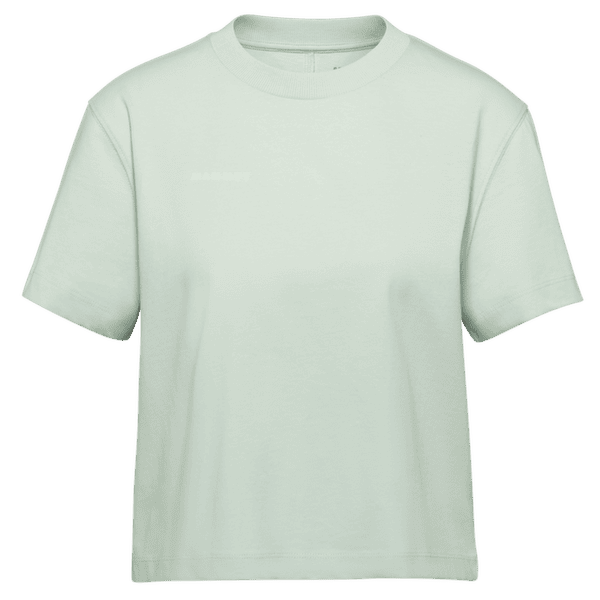 T-shirt a manches courtes Mammut MAMMUT BASE CROPPED T-SHIRT WOMEN MINI LOGO 1288 silver sage