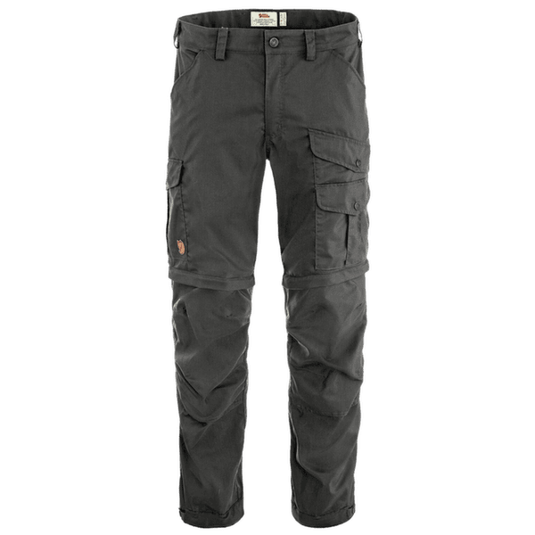 Pantalons Fjällräven VIDDA PRO LITE ZIP-OFF TROUSERS MEN Dark Grey 030