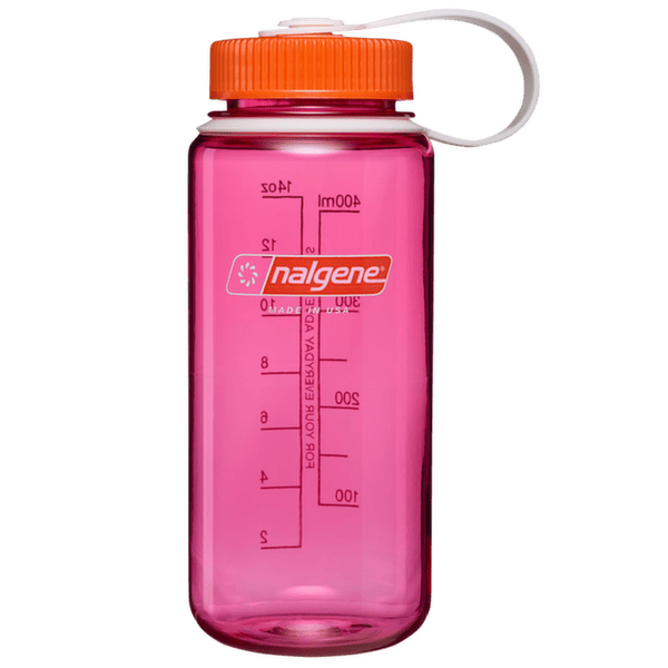 Bouteille Nalgene Wide-Mouth 500 mL Sustain Fuchsia Purple w/Flame