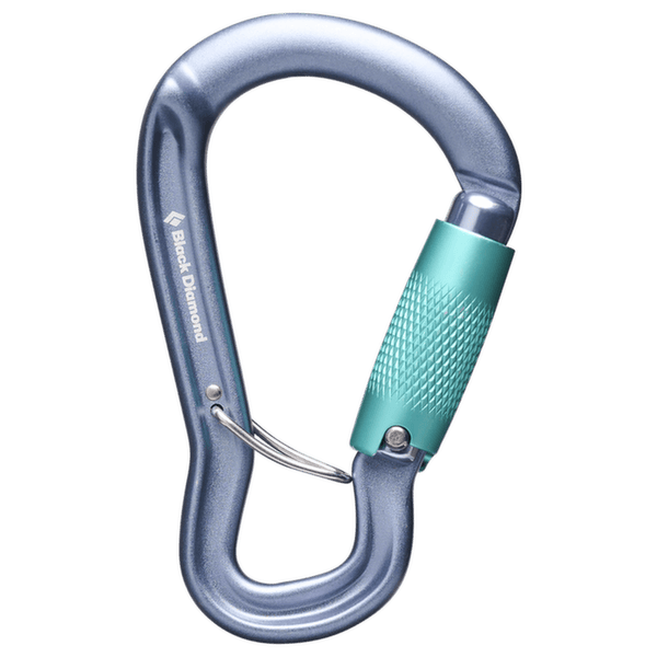 Mousqueton Black Diamond GRIDLOCK TRIPLE LOCK CARABINER Gray