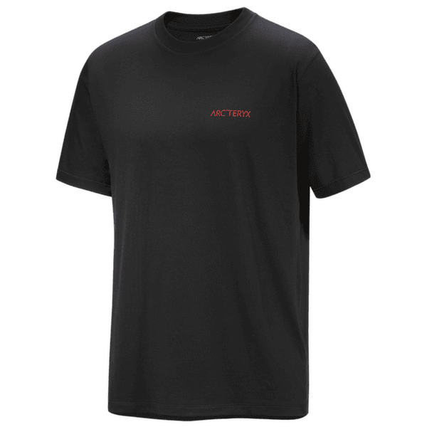 T-shirt a manches courtes Arcteryx Kragg SL Cotton Blurred Bird SS Men Black/Dynasty