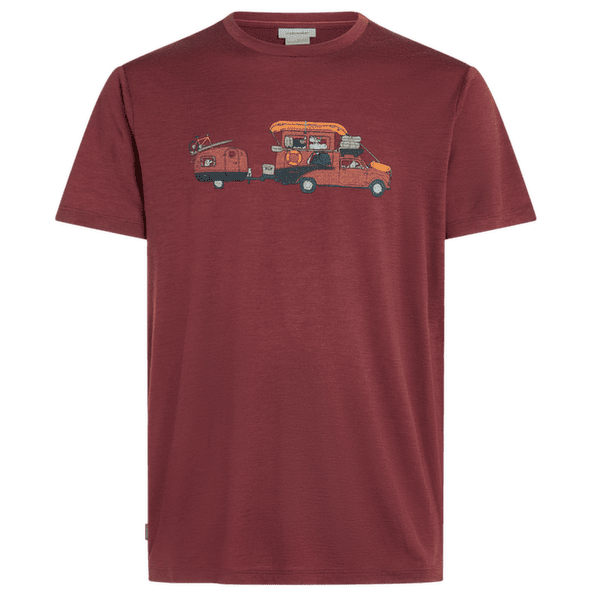 T-shirt a manches courtes Icebreaker Merino 150 Tech Lite SS Tee Transportage Men PORT