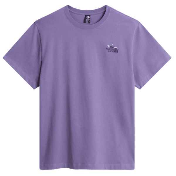 T-shirt a manches courtes The North Face NATURAL HIGH SOCIETY RELAXED SHORT SLEEVE TEE-GRAPHIC UNISEX NNK GROUNDED PLUM