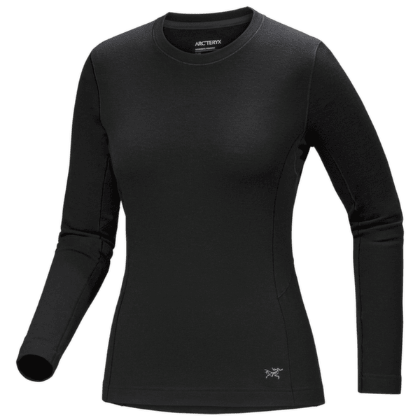 T-shirt a manches longues Arcteryx Satoro Merino Wool Crew Women Black