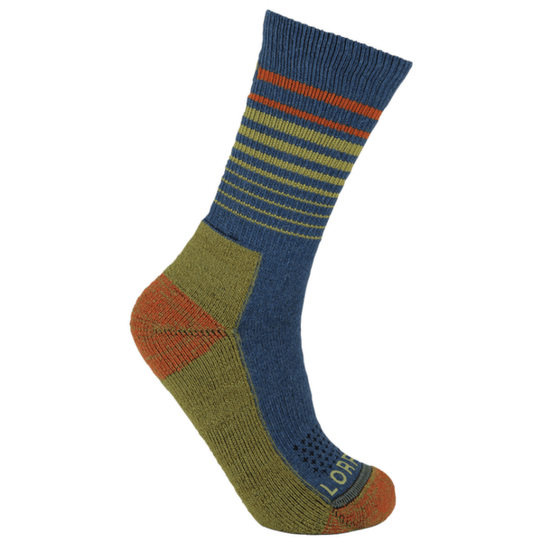 Chaussettes Lorpen Wool Hike Midweight Crew Kids BLUE
