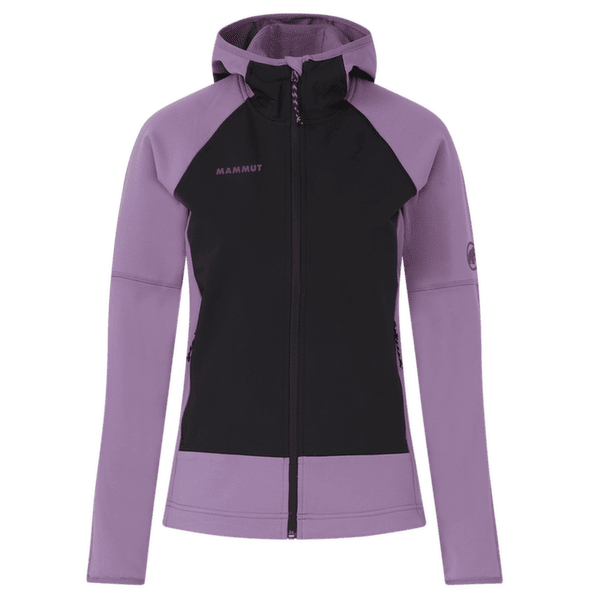 Sweat-shirt Mammut Massone ML Hooded Jacket Women paloja-black