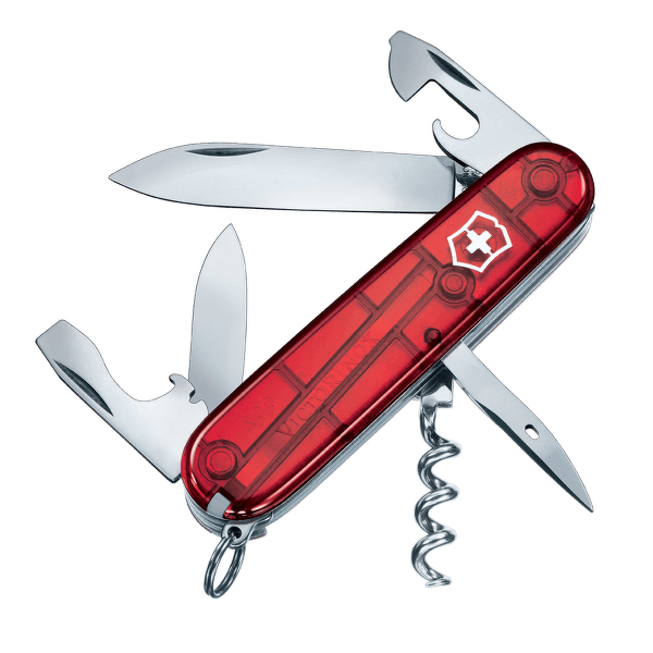 Couteau Victorinox Swiss Army knife SPARTAN, red translucent Red Translucent
