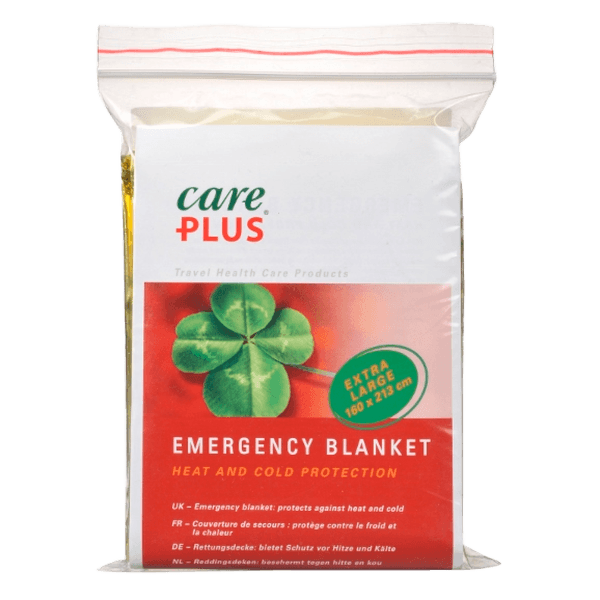 Feuille d'aluminium Care Plus Emergency Blanket