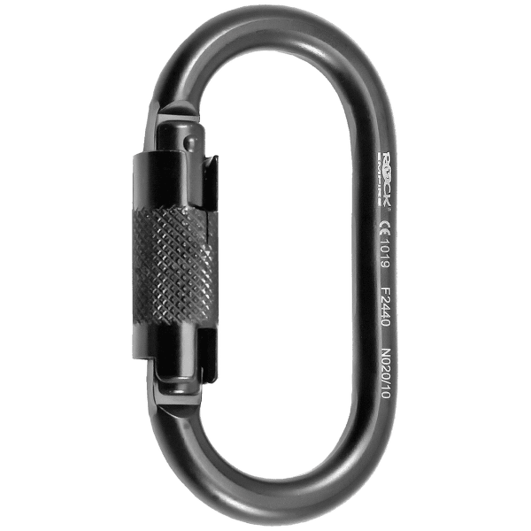 Mousqueton Rock Empire Steel O KL 2T Black