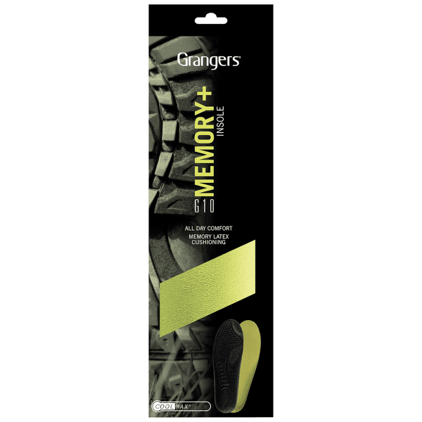 Semelles de chaussures internes Grangers G10 Memory+