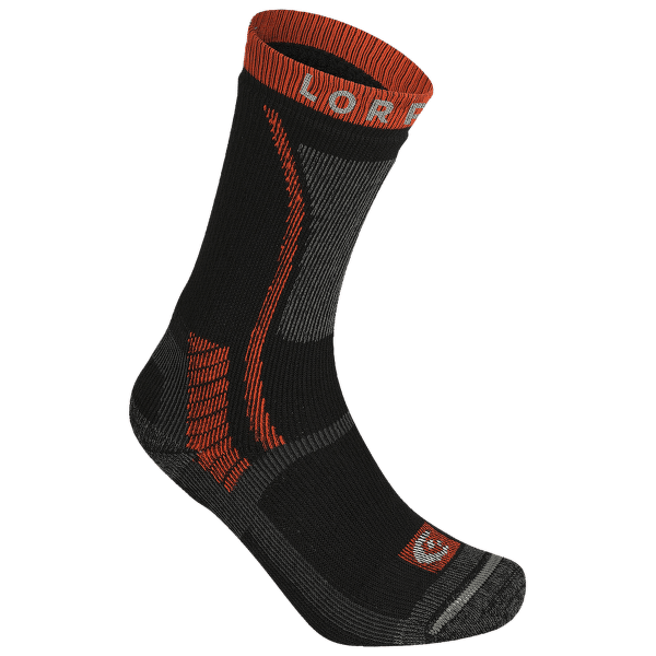 Chaussettes Lorpen ALL SEASON TREKKER ECO 2079 BLACK/ORANGE