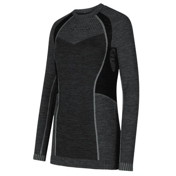T-shirt a manches longues La Sportiva WOOL70 TECH LONGSLEEVE Women Carbon/Cloud