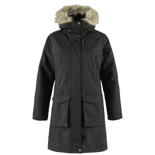 Veste longue Fjällräven Nuuk Lite Parka Women Black