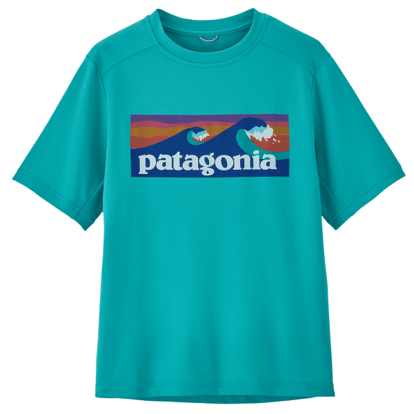 T-shirt a manches courtes Patagonia Cap SW T-Shirt Kids Boardshort Logo: Subtidal Blue