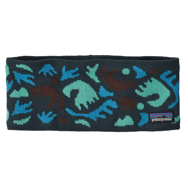 Bandeau Patagonia Powder Town Headband Across Oceans: Smolder Blue