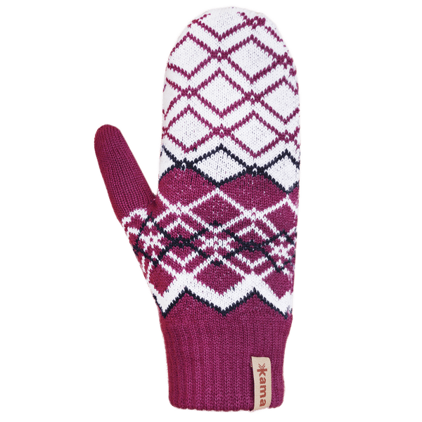 Gants Kama Knitted Merino gloves Kama R112 magenta