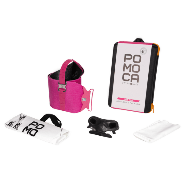 Bandes Pomoca Free Pro - ready2climb 123mm PINK