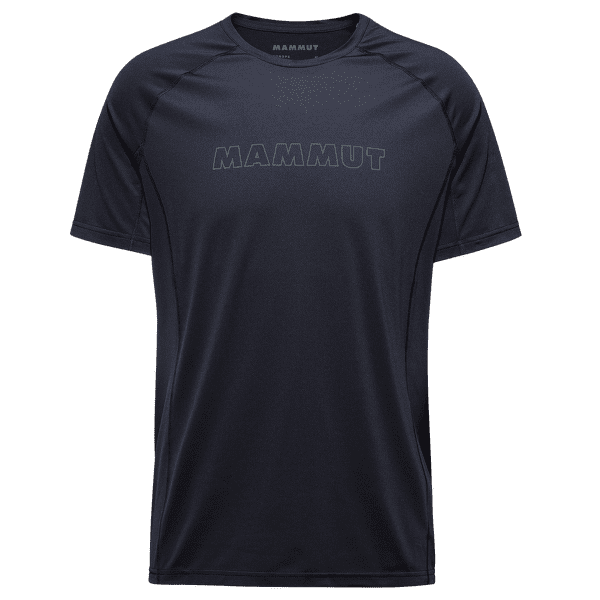 T-shirt a manches courtes Mammut Selun FL T-Shirt Men Logo 50615 marine-steel