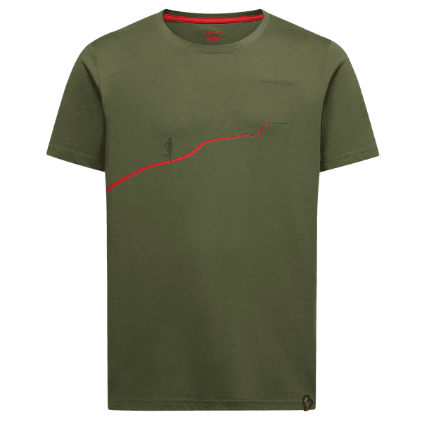 T-shirt a manches courtes La Sportiva TRAIL T-SHIRT Men Cypress/Mountain Red