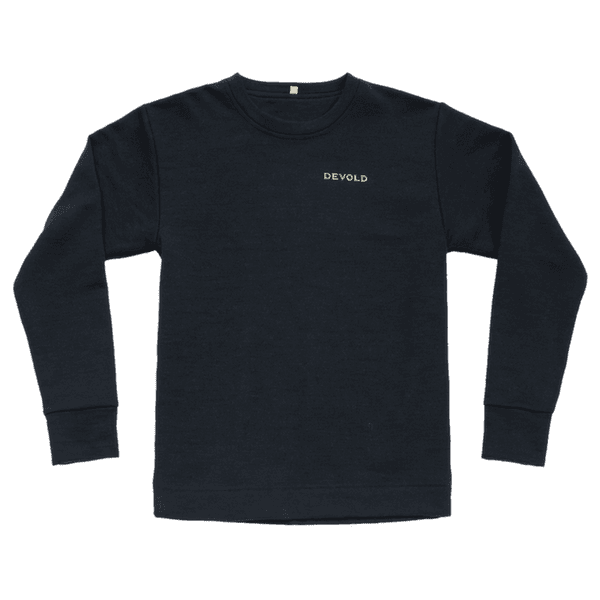 T-shirt a manches longues Devold Everyday Crew Junior 284A INK