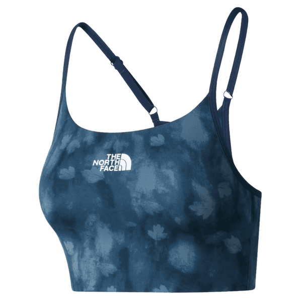 Brassiere The North Face Flex Bra Print Women JZ9 SUMMIT NAVY DIFFUSED NATURE PRINT