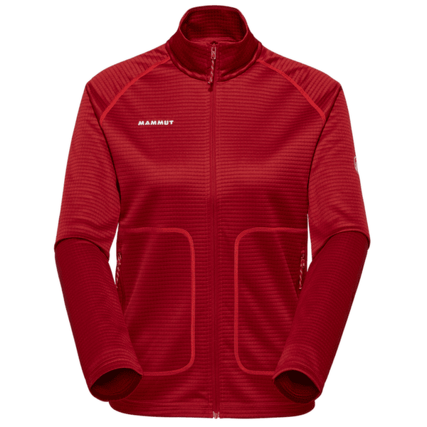 Sweat-shirt Mammut CRAG ML JACKET WOMEN 3818 dark mammut red