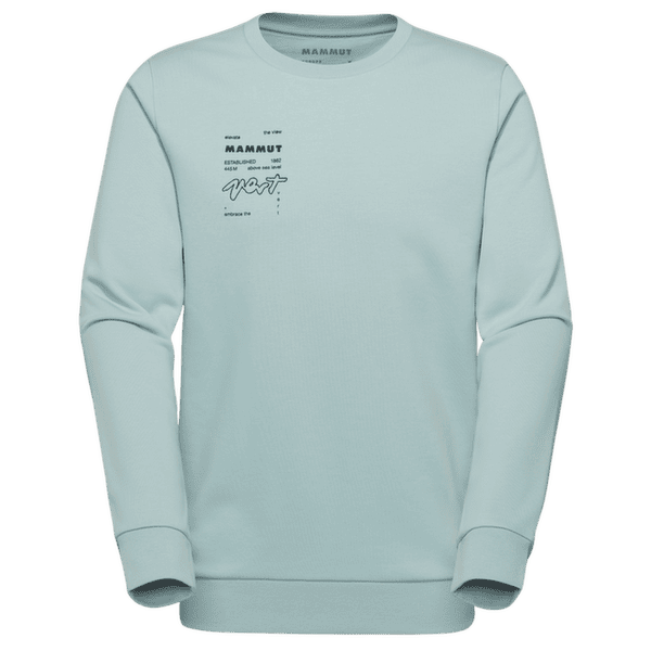 Sweat-shirt Mammut MAMMUT CORE ML CREW NECK MEN VERT nebla