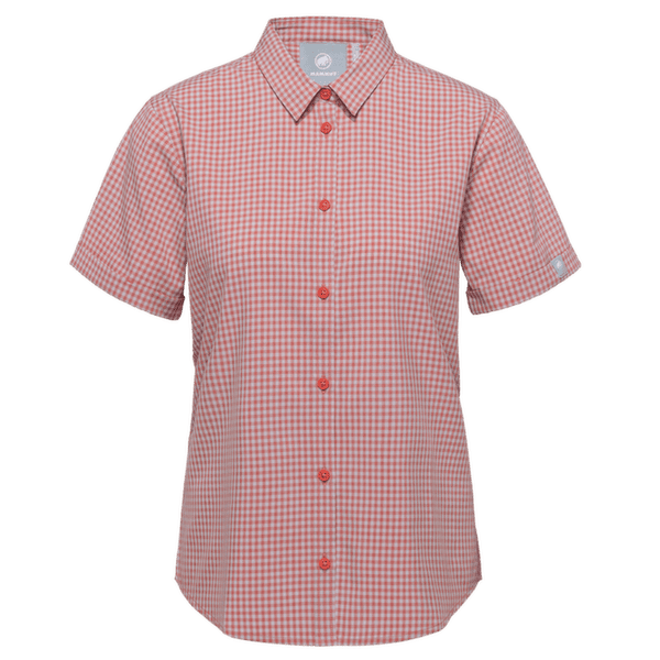 Chemises a manches courtes Mammut AADA SHIRT WOMEN alpine calamint-mammut red