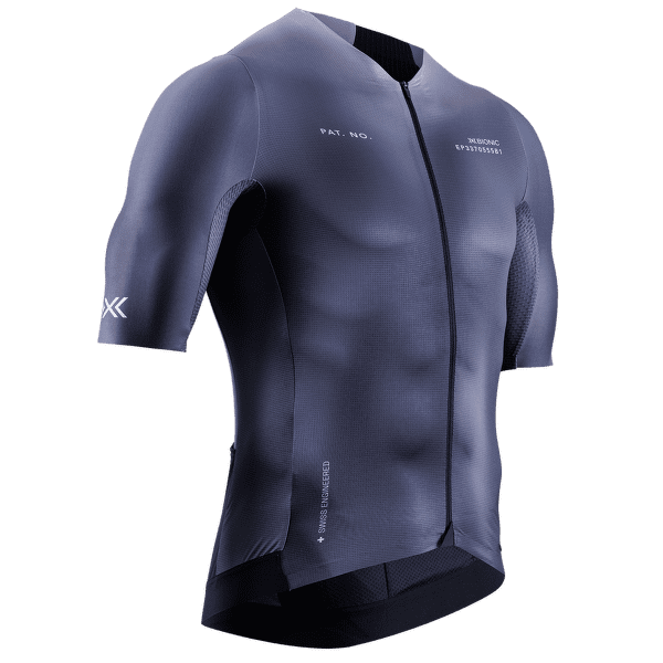 T-shirt a manches courtes X-Bionic X-Bionic® Corefusion Aero Jersey SS Men DARK MONOCHROMATIC HEATMAP