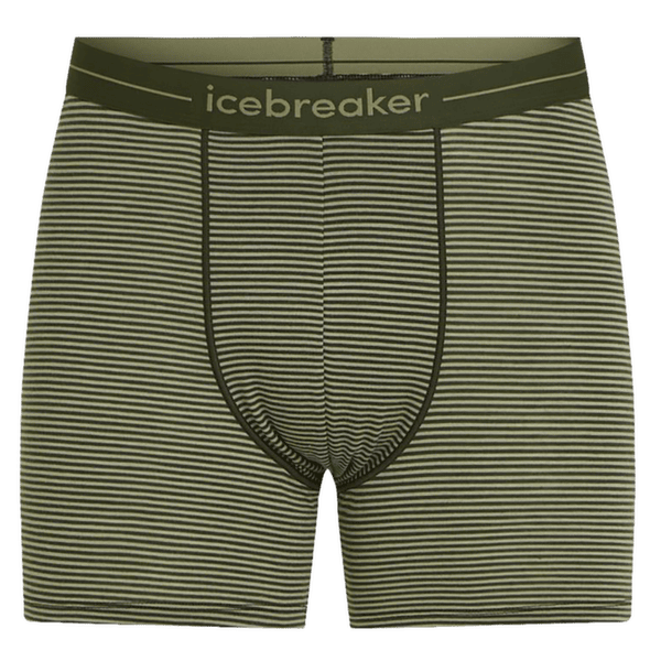Caleçons Icebreaker Anatomica Boxer Men LICHEN/DK LODEN/S