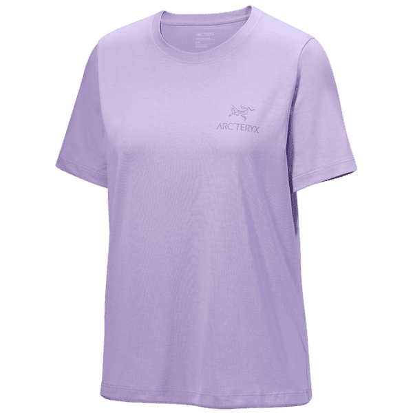 T-shirt a manches courtes Arcteryx Kragg SL Cotton Emblem Crew SS Women Mallow