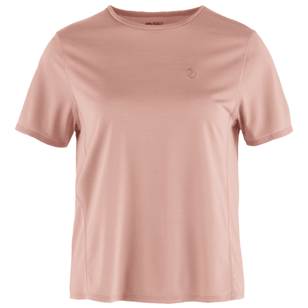 T-shirt a manches courtes Fjällräven ABISKO LITE SS WOMEN Chalk Rose