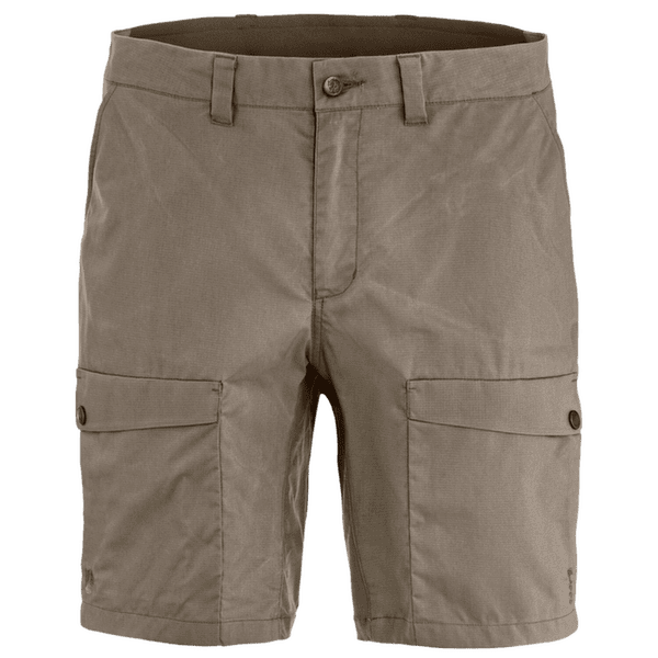 Shorts Fjällräven ABISKO HYBRID TRAIL SHORTS MEN Suede Brown