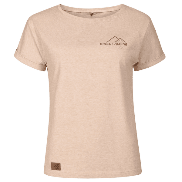 T-shirt a manches courtes Direct Alpine Rey Lady 1.0 melange (Simple lines)