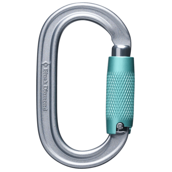 Mousqueton Black Diamond OVAL TRIPLE LOCK CARABINER Polished