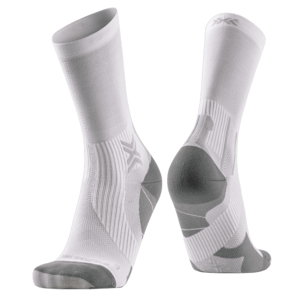 Chaussettes X-Bionic X-SOCKS RUN PERFORM CREW Arctic White/Pearl Grey