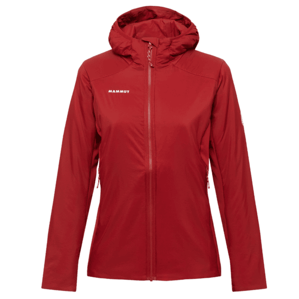Veste Mammut Rime Light IN Hybrid Hooded Jacket Women 3818 dark mammut red