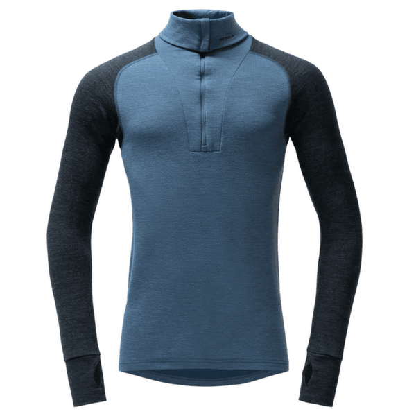 Pull Devold Expedition Merino Silk Zip  Men 445B BERRY/INK