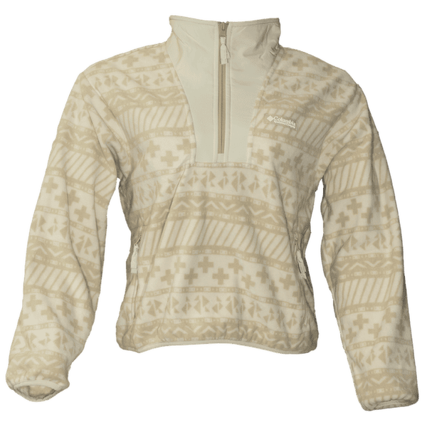 Sweat-shirt Columbia Sequoia Grove II Printed Half Zip Women Ancient Fossil Wizard Island Tonal 271