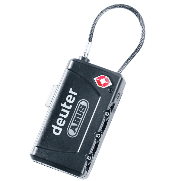 Verrous deuter TSA Cable Lock Black