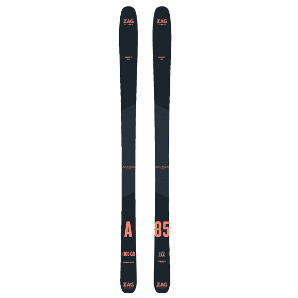 Ski Zag ADRET 85 BLACK/ORANGE
