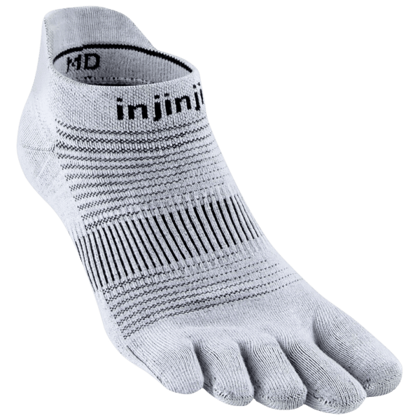 Chaussettes Injinji Run Lightweight No-Show GRAY