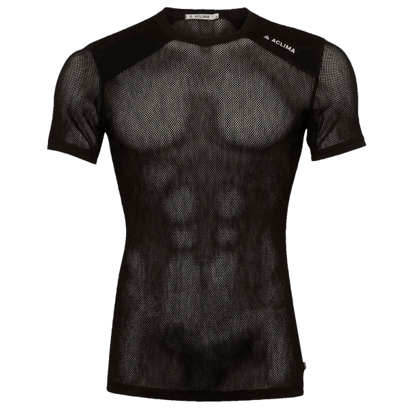 T-shirt a manches courtes Aclima WoolNet Light T-Shirt Men Jet Black