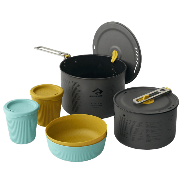 Ustensiles Sea to Summit Frontier UL Two Pot Cook Set - [2P] [6 Piece]