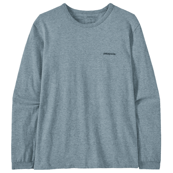 T-shirt a manches longues Patagonia Long-Sleeved P-6 Logo Women Thermal Blue