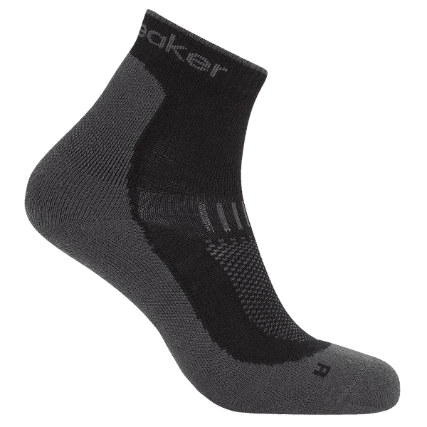 Chaussettes Icebreaker Merino Hike+ Light Mini Men BLACK/OBSIDIAN